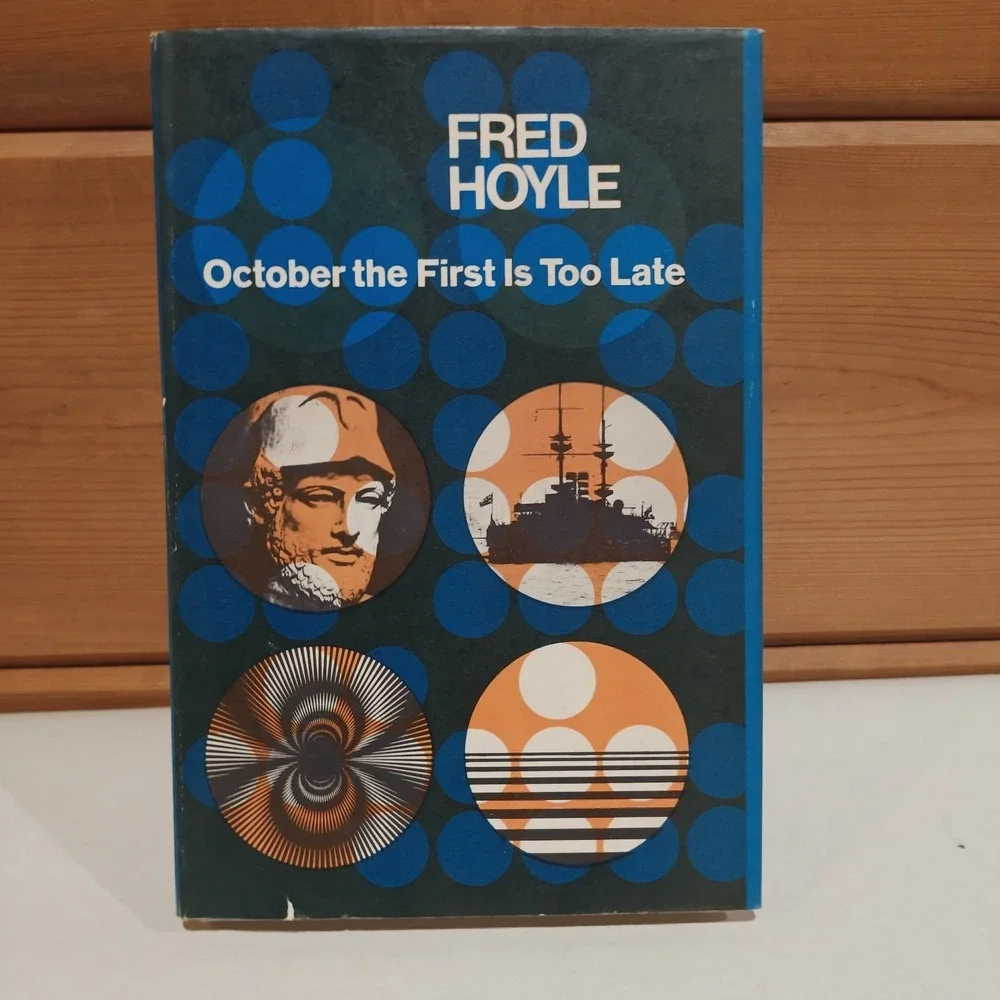 October The First Is Too Late Fred‎ Hoyle 1966 Vintage Hardcover Science Fiction